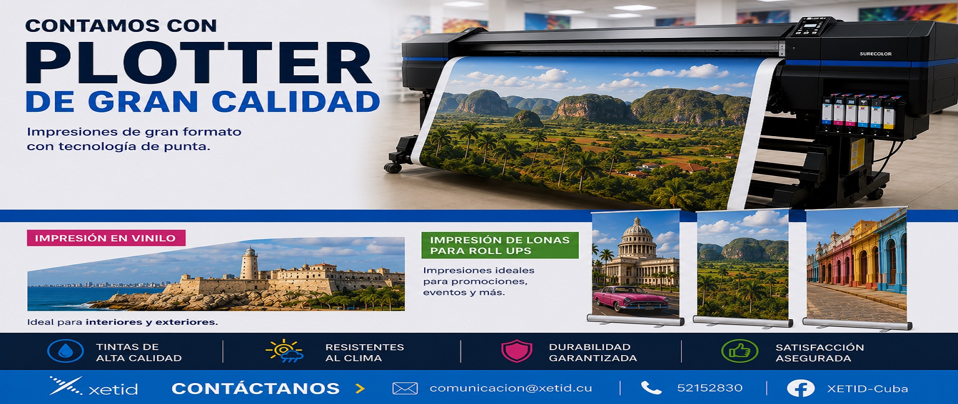 Página de Novedades de XETID
